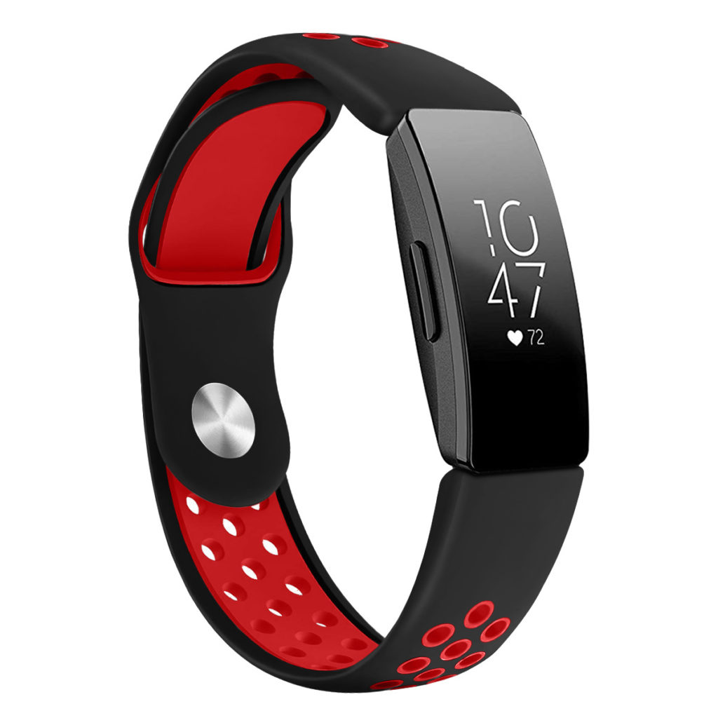 Perforated Rubber Strap For Fitbit Inspire & Inspire HR | StrapsCo