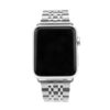 A.m4.ss Front Silver StrapsCo Stainless Steel Link Watch Band Strap For Apple Watch Series 1234 38mm 40mm 42mm 44mm