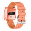 Fb.c3.13a Main Flamingo Pink StrapsCo Canvas Watch Band Strap For Fitbit Versa
