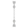 Fb.m69.ss Up Silver StrapsCo Alloy Metal Watch Band Strap Jewelry Jewellery Bracelet With Rhinestones For Fitbit Charge 3