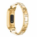 Fb.m70.yg Main Yellow Gold StrapsCo Alloy Watch Bracelet Band Strap With Rhinestones For Fitbit Charge 3