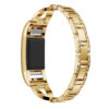 Fb.m76.yg Main Yellow Gold StrapsCo Alloy Watch Bracelet Band Strap With Rhinestones For Fitbit Charge 2