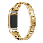 Fb.m76.yg Main Yellow Gold StrapsCo Alloy Watch Bracelet Band Strap With Rhinestones For Fitbit Charge 2