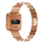 Fb.m81.rg Main Rose Gold StrapsCo Alloy Watch Bracelet Band Strap With Rhinestones For Fitbit Versa