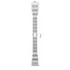Fb.m81.ss Up Silver StrapsCo Alloy Watch Bracelet Band Strap With Rhinestones For Fitbit Versa