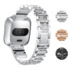Fb.m82.ss Gallery Silver StrapsCo Alloy Watch Bracelet Band Strap With Rhinestones For Fitbit Versa