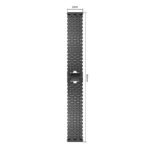 Fb.m83.mb Up Black StrapsCo Octagon Alloy Watch Bracelet Band Strap For Fitbit Versa