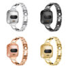 Fb.m84 All Colors StrapsCo Alloy Watch Bracelet Band Strap With Rhinestones For Fitbit Versa