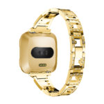 Fb.m84.yg Main Yellow Gold StrapsCo Alloy Watch Bracelet Band Strap With Rhinestones For Fitbit Versa