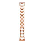 Fb.m85.rg Up Rose Gold StrapsCo D Link Alloy Watch Bracelet Band Strap With Rhinestones For Fitbit Versa