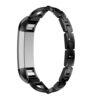 Fb.m88.mb Main Black StrapsCo Alloy Watch Bracelet Band Strap With Rhinestones For Fitbit Alta & Alta HR