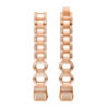Fb.m89.rg Up Rose Gold StrapsCo Alloy Watch Bracelet Band Strap With Rhinestones For Fitbit Alta & Alta HR