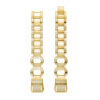 Fb.m89.yg Up Yellow Gold StrapsCo Alloy Watch Bracelet Band Strap With Rhinestones For Fitbit Alta & Alta HR