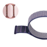 Fb.ny4.5a.7 Alt Blue & Grey StrapsCo Woven Nylon Watch Band Strap For Fitbit Versa