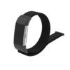 Fb.ny6.1 Front Black StrapsCo Woven Nylon Watch Band Strap For Fitbit Charge 2