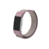 Fb.ny6.13.7 Front Pink & Grey StrapsCo Woven Nylon Watch Band Strap For Fitbit Charge 2