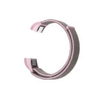 Fb.ny8.13.7 Alt Pink & Grey StrapsCo Woven Nylon Watch Band Strap For Fitbit Alta & Alta HR