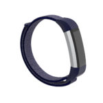 Fb.ny8.5.7 Main Navy Blue & Grey StrapsCo Woven Nylon Watch Band Strap For Fitbit Alta & Alta HR