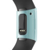 Fb.pc8.11 Back Mint Green StrapsCo Silicone Rubber Protective Case For Fitbit Charge 3