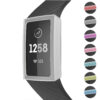 Fb.pc8.22 Gallery White StrapsCo Silicone Rubber Protective Case For Fitbit Charge 3