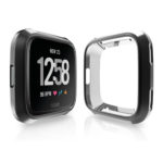 Fb.pc9.1 Angle Black StrapsCo TPU Protective Case For Fitbit Versa