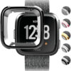 Fb.pc9.1 Up Gallery Black StrapsCo TPU Protective Case For Fitbit Versa