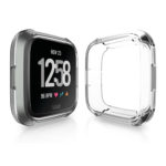 Fb.pc9.22 Angle Clear StrapsCo TPU Protective Case For Fitbit Versa