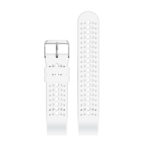 Fb.r35.22 Up White StrapsCo Perforated Silicone Rubber Watch Band Strap For Fitbit Charge 2