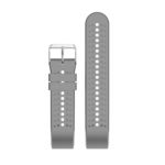 Fb.r35.7 Up Grey StrapsCo Perforated Silicone Rubber Watch Band Strap For Fitbit Charge 2