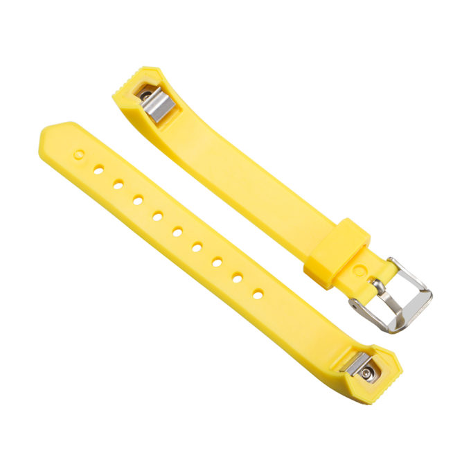 Fb.r40.10 Angle Yellow StrapsCo Silicone Rubber Watch Band Strap For Fitbit Ace
