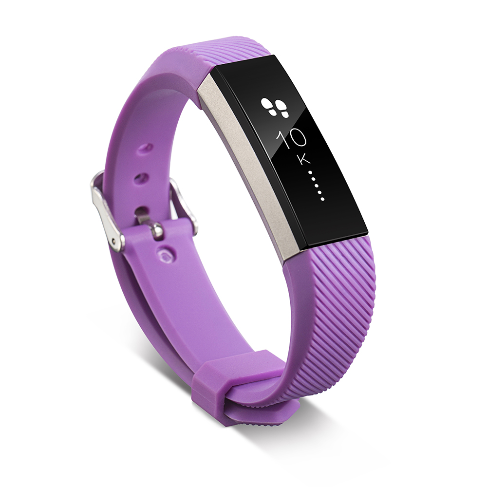 StrapsCo Bracelet de Montre en Caoutchouc pour Fitbit Versa - Petit / Large