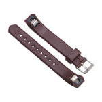 Fb.r40.2 Angle Brown StrapsCo Silicone Rubber Watch Band Strap For Fitbit Ace