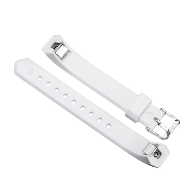 Fb.r40.22 Angle White StrapsCo Silicone Rubber Watch Band Strap For Fitbit Ace