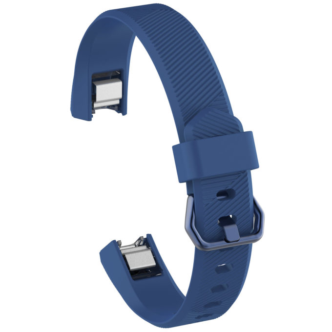 Fb.r41.5 Back Dark Blue StrapsCo Silicone Rubber Watch Band Strap For Fitbit Alta & Alta HR SmallLarge