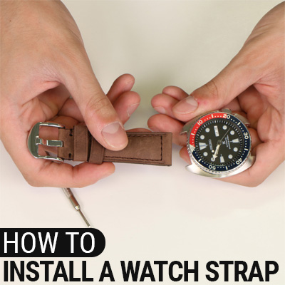 Classic Watch Band Installation Guides | StrapsCo
