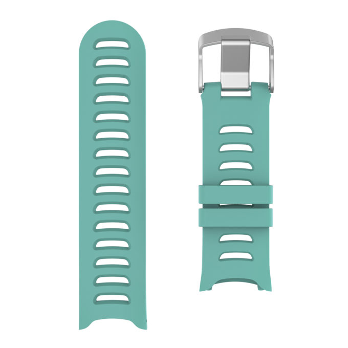 G.r28.11a Up Teal StrapsCo Silicone Rubber Replacement Watch Band Strap For Garmin Forerunner 610