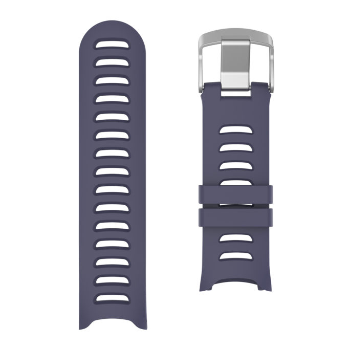 G.r28.18 Up Purple StrapsCo Silicone Rubber Replacement Watch Band Strap For Garmin Forerunner 610