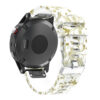 G.r30.f Back White & Gold Fairies StrapsCo QuickFit 22 Silicone Rubber Watch Band Strap For Garmin Fenix 5 & Forerunner 935 & Instinct
