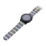 G.r31.a Alt Chevron StrapsCo QuickFit 22 Silicone Rubber Watch Band Strap For Garmin Fenix 5 & Forerunner 935 & Instinct