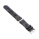 G.r31.c Angle Black & Gold Fairies StrapsCo QuickFit 22 Silicone Rubber Watch Band Strap For Garmin Fenix 5 & Forerunner 935 & Instinct