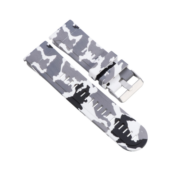 G.r31.f Main White Camo StrapsCo QuickFit 22 Silicone Rubber Watch Band Strap For Garmin Fenix 5 & Forerunner 935 & Instinct