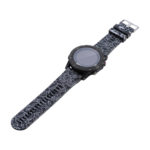 G.r31.h Alt Chrome Flowers StrapsCo QuickFit 22 Silicone Rubber Watch Band Strap For Garmin Fenix 5 & Forerunner 935 & Instinct