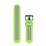 G.r32.11.1.mb Up Green & Black StrapsCo Silicone Rubber Replacement Watch Band Strap With Black Buckle For Garmin Forerunner & Approach