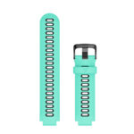 G.r32.11a.1.mb Up Mint Green & Black StrapsCo Silicone Rubber Replacement Watch Band Strap With Black Buckle For Garmin Forerunner & Approach