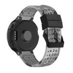 G.r34 Back Grey Camo StrapsCo Rubber Watch Band Strap W Black Buckle For Garmin Forerunner 200 230 235 620 630 735XT & Approach