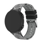 G.r34 Main Grey Camo StrapsCo Silicone Rubber Watch Band Strap For Garmin Forerunner 200 230 235 620 630 735XT & Approach S5S6S20