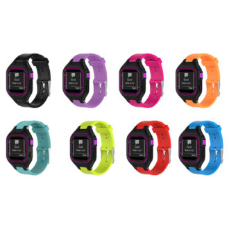 G.r35 All Colour StrapsCo Silicone Rubber Watch Band Strap For Garmin Forerunner 25 (Small Version)