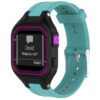 G.r35.11a Main Teal StrapsCo Silicone Rubber Watch Band Strap For Garmin Forerunner 25 (Small Version)