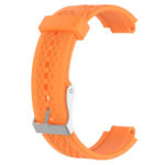 G.r35.12 Back Orange StrapsCo Silicone Rubber Watch Band Strap For Garmin Forerunner 25 (Small Version)