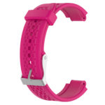 G.r35.13 Back Fuchsia StrapsCo Silicone Rubber Watch Band Strap For Garmin Forerunner 25 (Small Version)